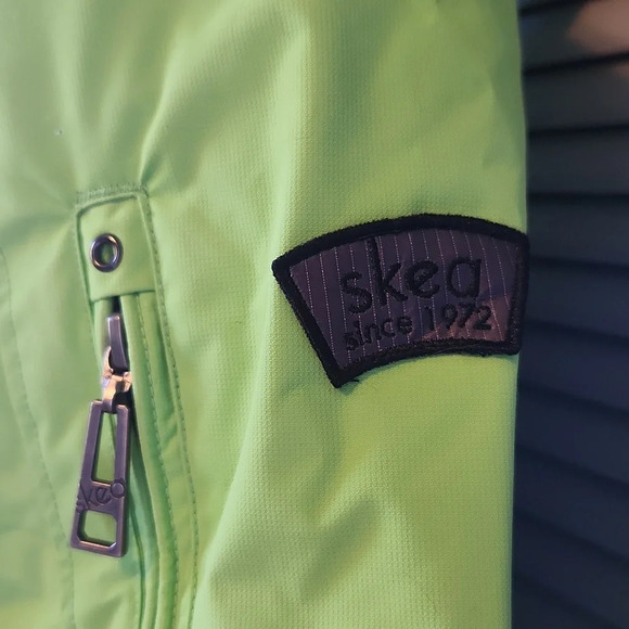 Vintage Skea Bright Green Winter Jacket - Picture 11 of 16